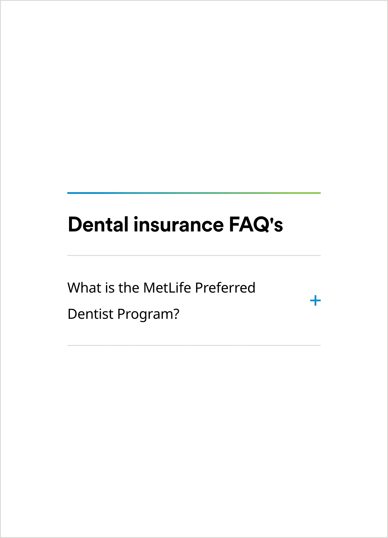Table FAQ default